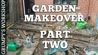 Garden Makeover & Lean to build Part 2