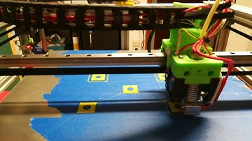 First print on Core XY with Linear rails