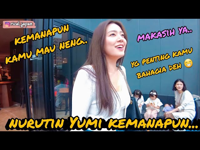 NURUTIN YUMI KEMANAPUN DIA MAU... DI AJAK KE TEMPAT YG ROMANTIS DAH... YG PENTING BAHAGIA YA class=