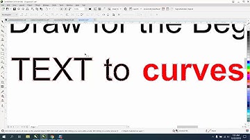 Corel Draw Tips & Tricks For the Beginner Part 8 Text to Curves
