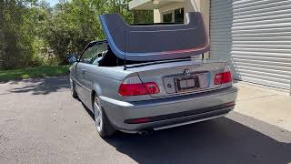2006 BMW 325ci Convertible Top Operation 02222023