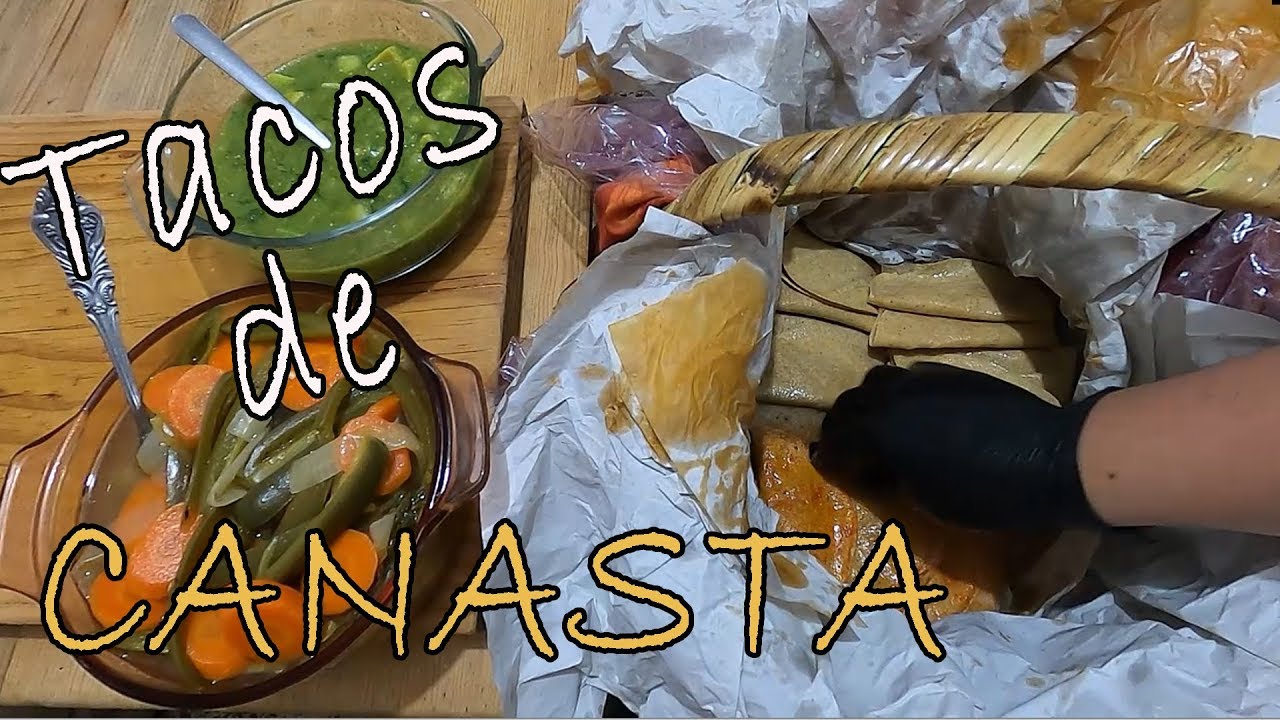 TACOS DE CANASTA!! frijol, papa y chicharrón | El Mister Cocina