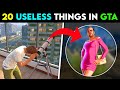 Top 20 *USELESS THINGS* 😱  in GTA GAMES That Should Be REMOVED ft. @Gaming Generation