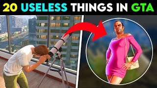 Top 20 *USELESS THINGS* 😱  in GTA GAMES That Should Be REMOVED ft. @GamingGeneration screenshot 5