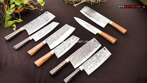 CẶP DAO CHẶT - THÁI - LỌC ĐA NĂNG – TRỌN VẸN CHO MỌI BỮA ĂN NGON – HÀNG CHUẨN CỦA HTX DAO PHÚC SEN