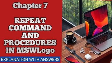 REPEAT Command and Procedures in MSWLogo MSW LOGO | Tutorial in Hindi | Repeat Command