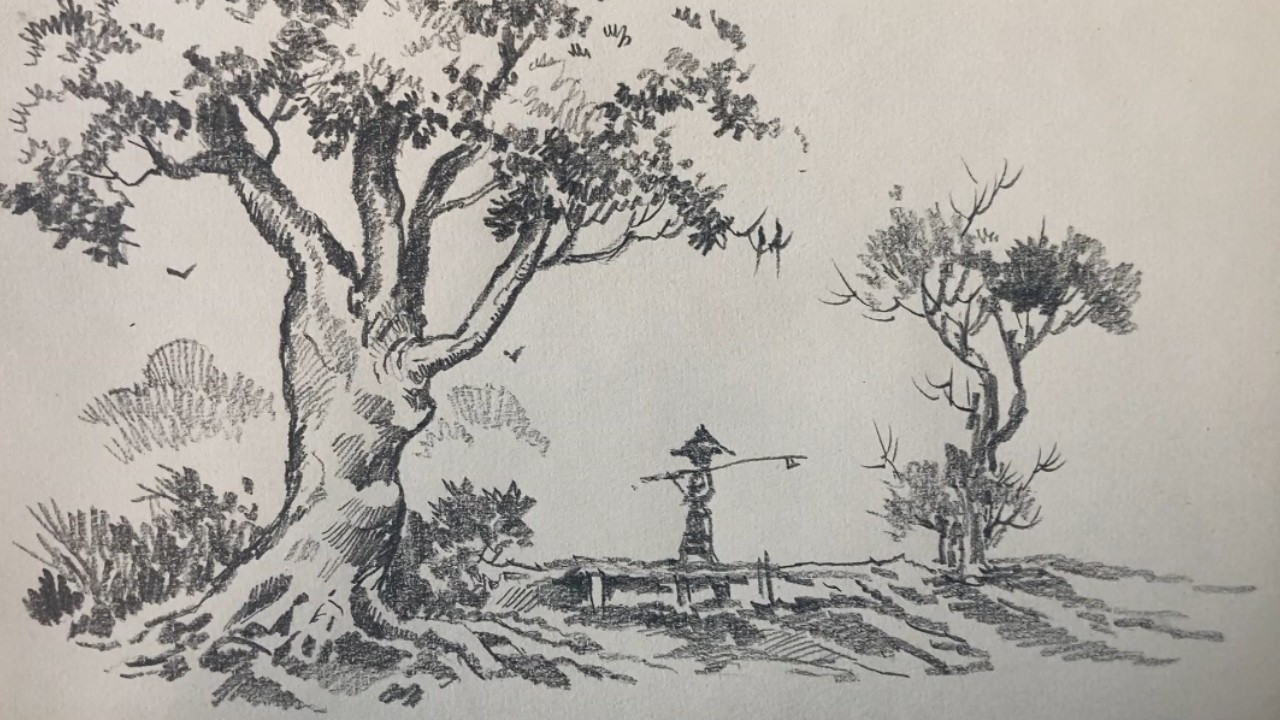 Luxury Pencil Art: Nature’s Serenity