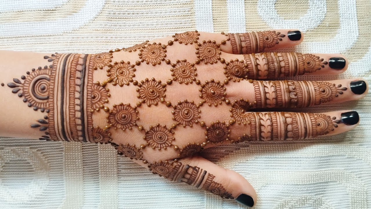 Arabic Mehndi Design for Eid 2026