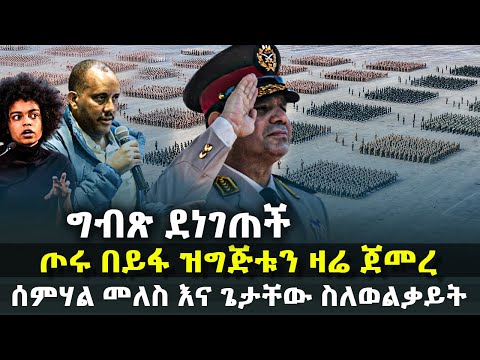 ግብጽ ደነገጠች ጦሩ በይፋ ዝግጅቱን ዛሬ ጀመረ ሰምሃል መለስ እና ጌታቸው ስለወልቃይት HuluDaily ሁሉ ዴይሊ