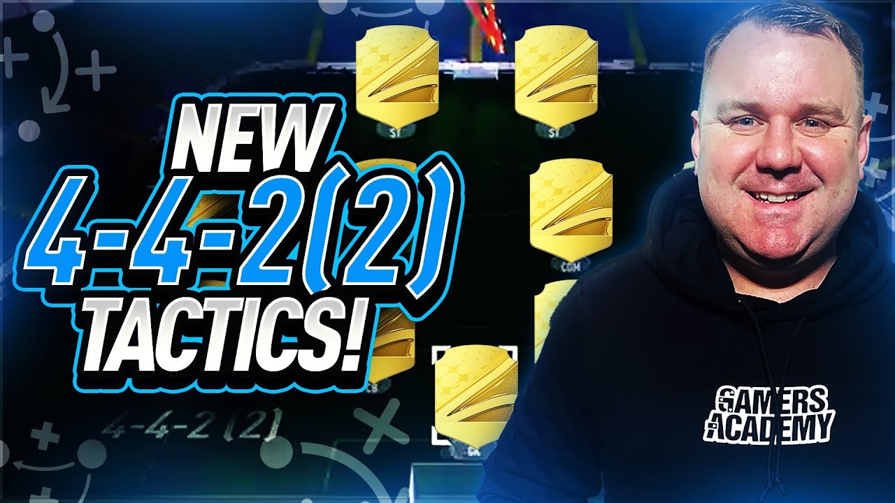 FIFA 23 - THE BEST 442(2) CUSTOM TACTICS + PLAYER INSTRUCTIONS!!