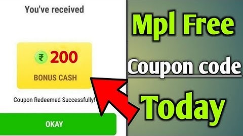 mpl coupon code today || mpl referral code || mpl coupon code || mpl cod | mpl pro coupon code today
