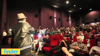 Ice Cube Surprises Fans at Friday Screening