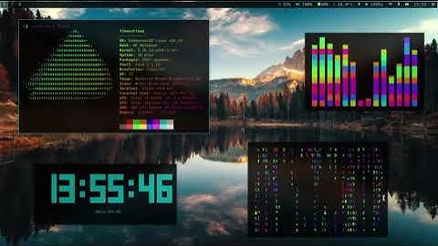 i3wm blur and transparent background