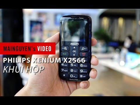 Video Khui hộp điện thoại Philips Xenium X2566 chính hãng -... - youtube