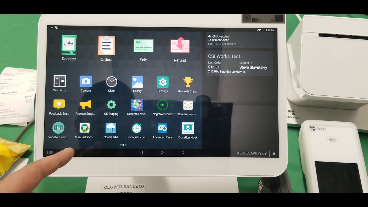 Clover POS Tutorial For C-Store - YouTube