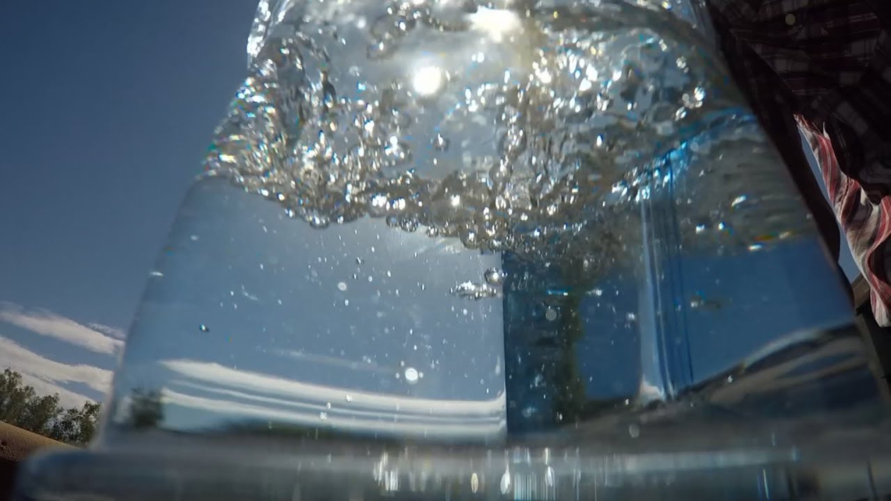 Unique circumstance leads to water bottle starting a fire YouTube