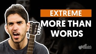 MORE THAN WORDS - Extreme (aula completa) | Como tocar no violão screenshot 4