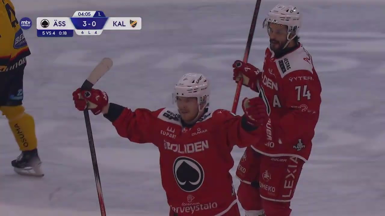 Ässät-KalPa 7.4.2025 maalikooste