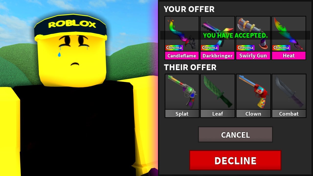 Learn HOW TO TRADE IN MM2! - Roblox Murder Mystery 2 