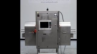 Used- Smiths Heimann Eagle Tall IP65 X-ray Metal Detector - stock # 71033001