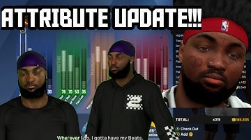 MY 3 BUILDS ATTRIBUTE AND BADGES UPDATE!! | NBA 2K20 MYCAREER