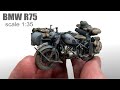 BMW R75 scale 1:35 for my German Invasion Diorama