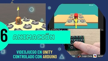 Animando y programando personajes - Videojuego en ARDUINO con UNITY -