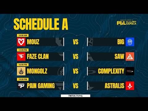 FaZe vs. SAW, The MongolZ vs. Complexity, paiN vs. Astralis, EF vs. IMP | PGL Cluj-Napoca 2025