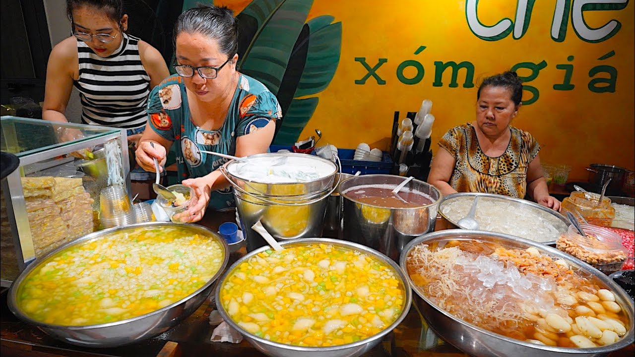 Hướng dẫn Cách nấu chè bà ba – Món chè Bà Ba độc quyền do chính tay cô Chín Sài Gòn tự nấu khiến khách mê mệt suốt 30 năm