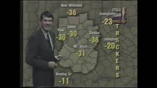 January 18 1994 Winter Storm Extended Morning Newscast on WHAS 11 Louisville KY