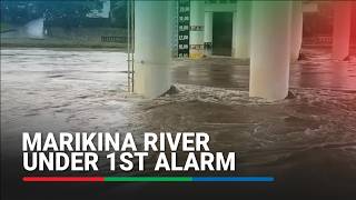 Marikina River under 1st Alarm, classes remain suspended | ABS-CBN News