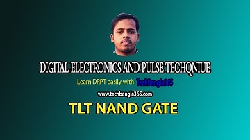 Digital Electronics and Pulse Techniques 8 - TTL NAND gate #TechBangla