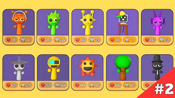 Spranky Merge Master - Horror Sprunki Run, Merge Gameplay Walkthrough 02