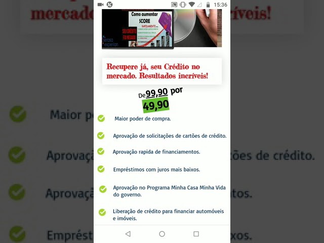COMO AUMENTAR O SCORE DO CPF RÁPIDO PASSO A PASSO LINK NA DESCRIÇÃO