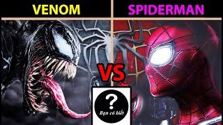 Venom (Tom Hardy) VS Spiderman (Tom Holland), ai sẽ thắng #119 |Bạn Có Biết?