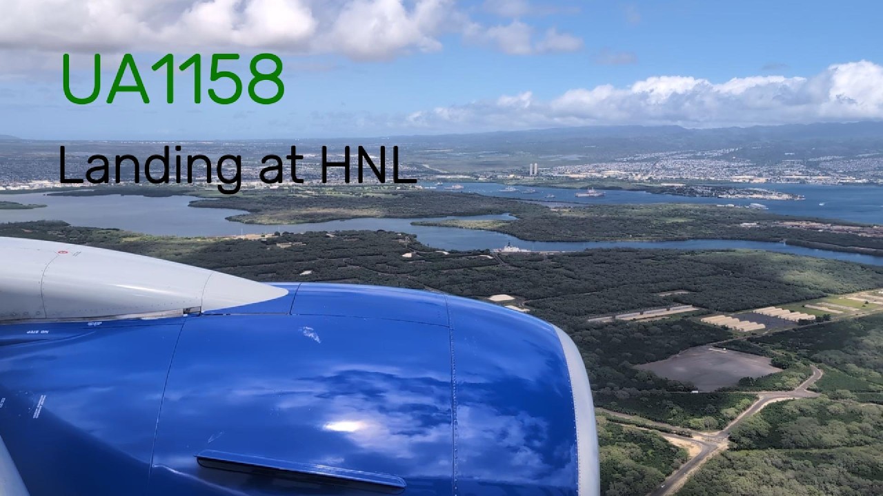 02/13/26 UA1158 landing HNL