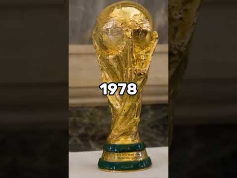 تطور شكل كاس العالم من1930حتي2022