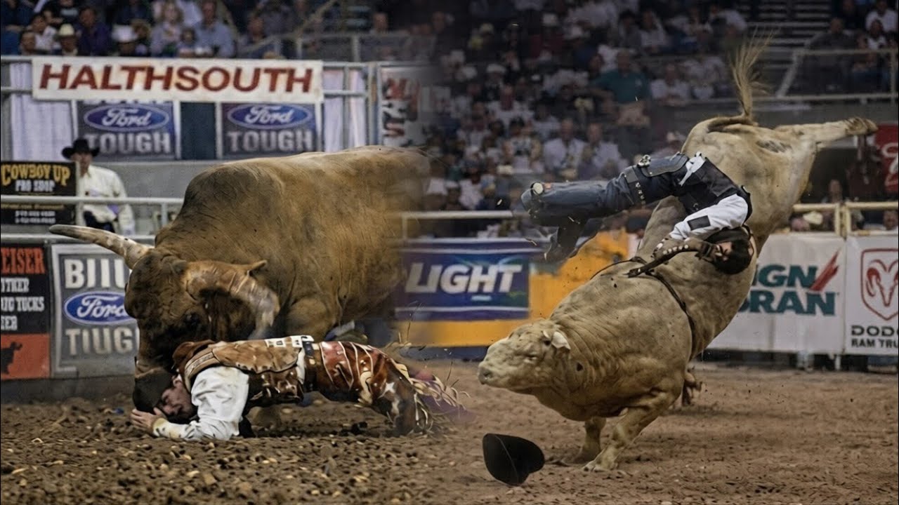 10 Rodeo BULLS So DANGEROUS Even Champions Were Afraid - YouTube