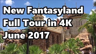 New Fantasyland Tour in 4K | June 2017 | Magic Kingdom | Walt Disney World