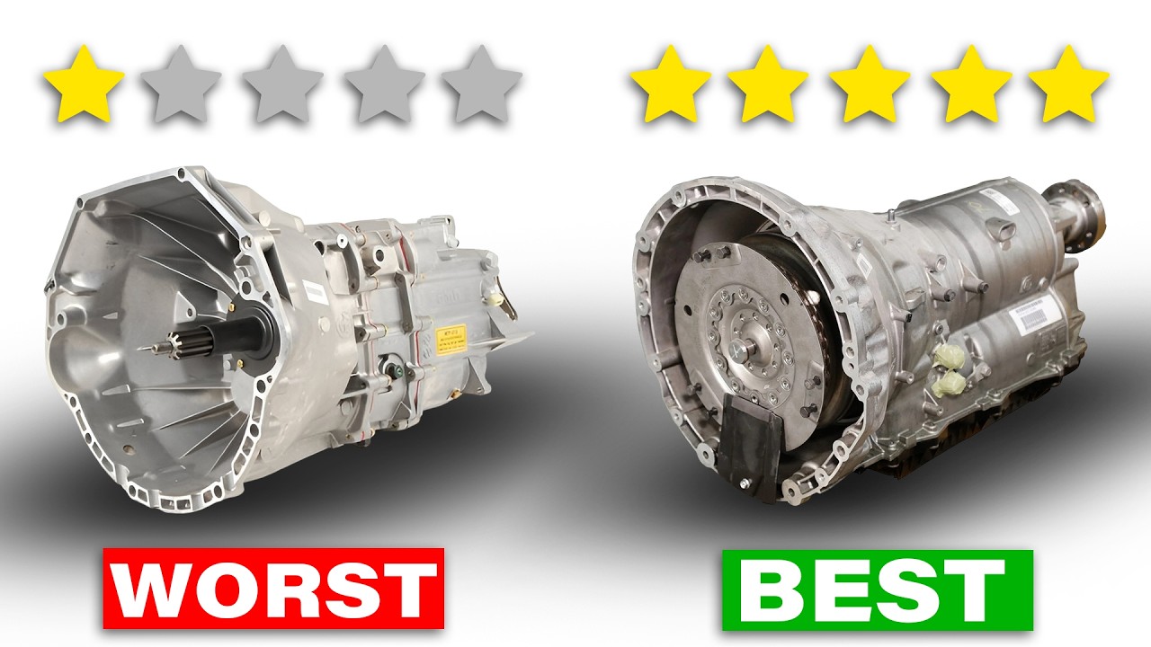 3 худшие и 4 лучшие трансмиссии BMW за всю историю.