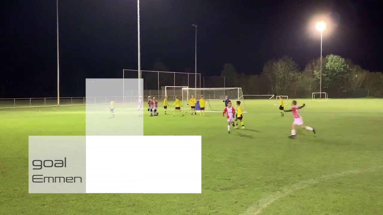 Oefenwedstrijd tegen FC Emmen JO10-1