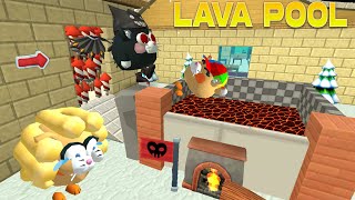 LAVA POOL  CURSED BLACK CAT  | Chicken Gun