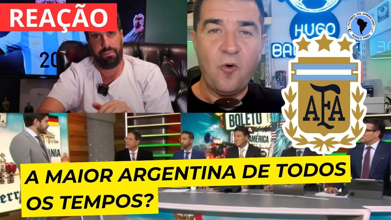 REAÇÃO DA IMPRENSA ARGENTINA APÓS O  4 A 1 EM CIMA DO BRASIL |  A MAIOR DE TODOOS OS TEMPOS ?