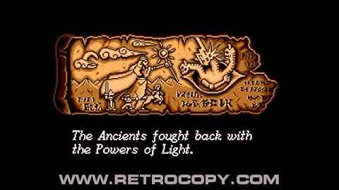 Shining Force (Sega Genesis / Mega Drive) Intro