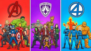 Every Major Marvel Team Explained in 30 Minutes