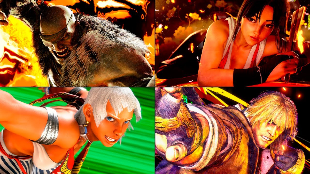 Street Fighter 6 - Все суперприёмы и критические удары | Без HUD / Без фоновой музыки | Последнее...