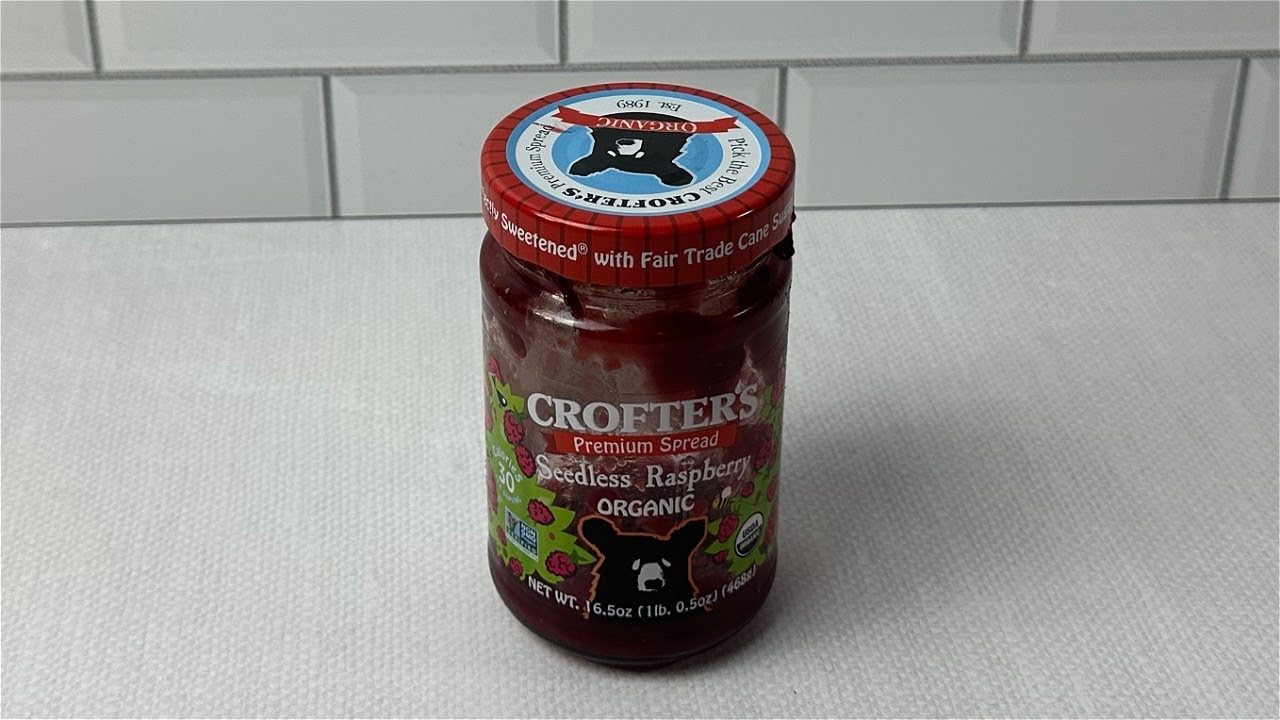 My Review of the Crofters Organic Raspberry Fruit Spread - YouTube