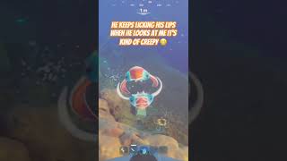 Lip licking fish pt2 #diveman2000 #gaming #subnautica #funny #sea