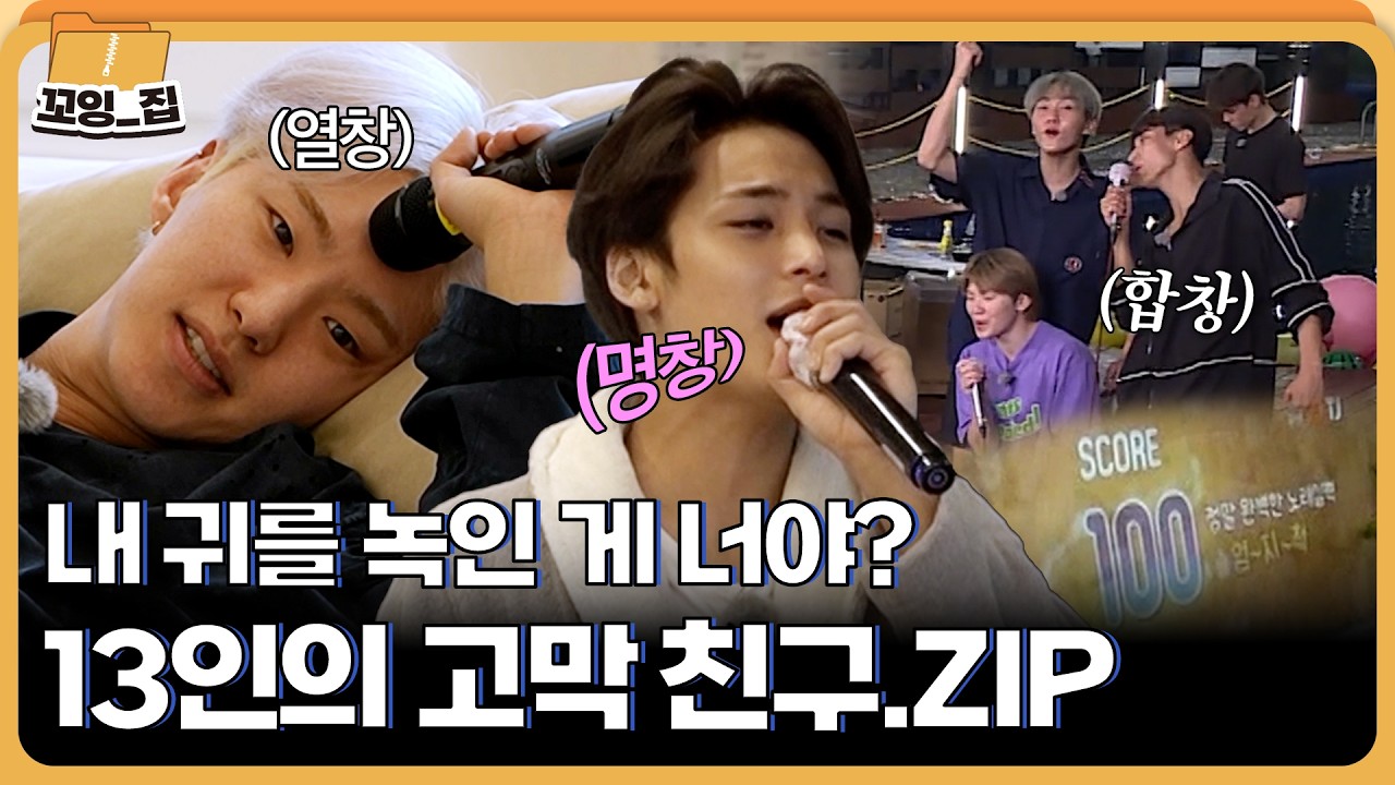 세븐틴의 '최고의 방앗간' 노래방 모음집 🎤🎵ㅣ#꼬잉집 EP.10