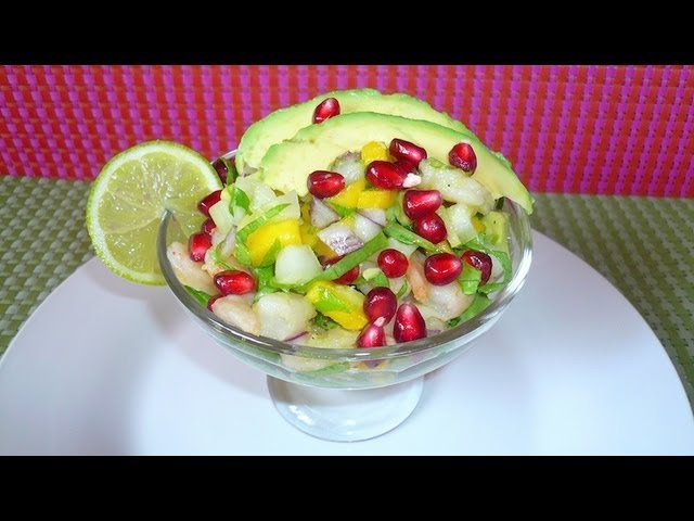 Ensalada Tropical de Camarones y Aguacate - Mi Receta | Mi Cocina Rápida - Karen